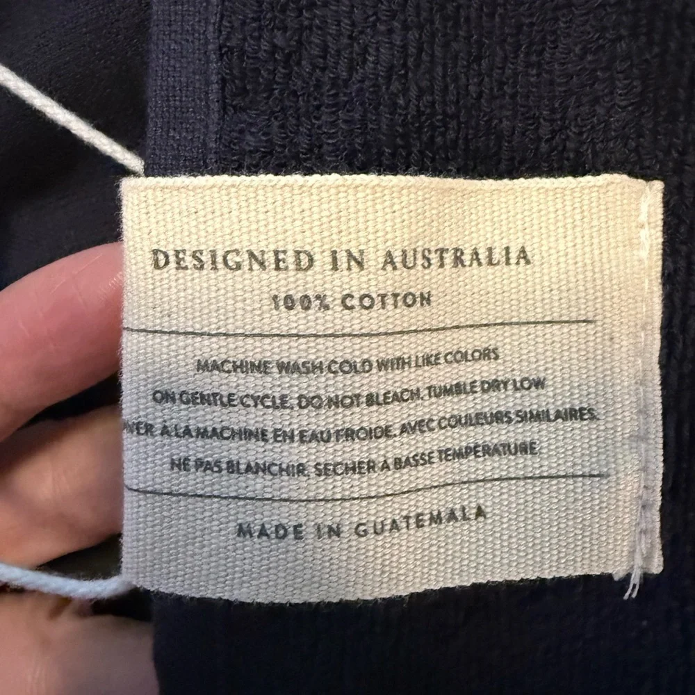 The Beach People Adventurer Towel Navy Blue  design in Australia